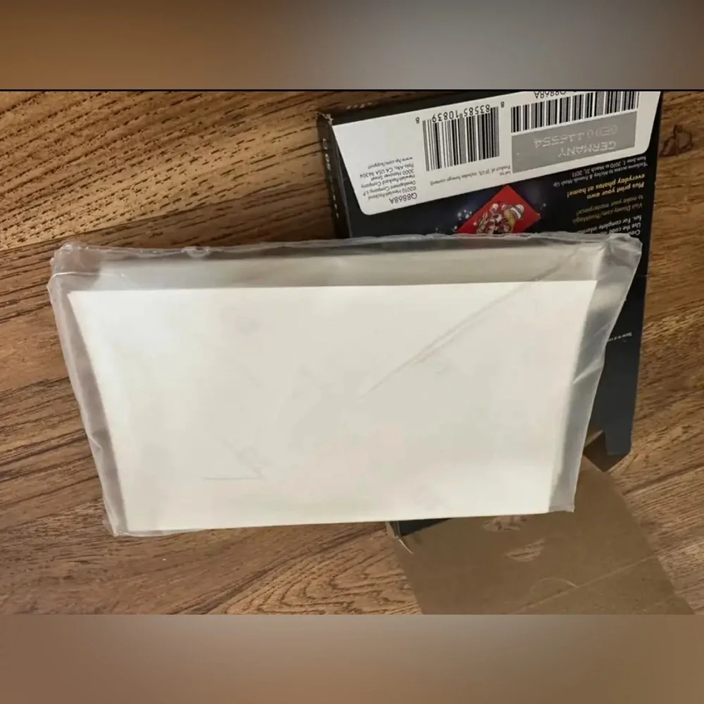 Sealed 4x6 HP photo paper
